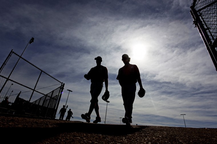 Dan Haren, LaTroy Hawkins